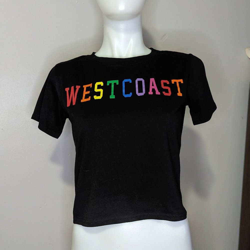 ROMWE Westcoast Crop Top M EUC